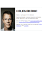 Mobile Screenshot of erikbolstad.no